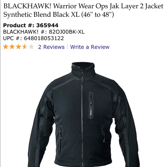 blackhawk ops jacket
